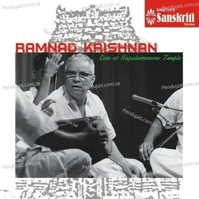 Karpagame Kan Parai - Madhyamavati - Adi - Ramnad Krishnan album cover 