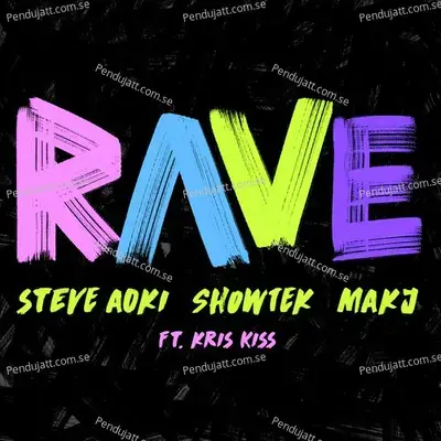 Rave - Steve Aoki album cover 