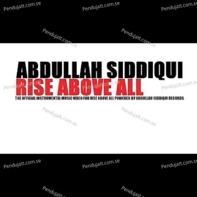 Rise Above All - Abdullah Siddiqui album cover 