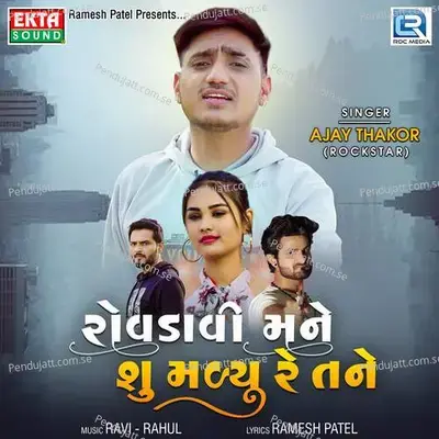 Rovdavi Mane Shu Madyu Re Tane - Ajay Thakor album cover 