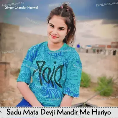 Sadu Mata Devji Mandir Me Hariyo - Singer Chander Peelwal album cover 