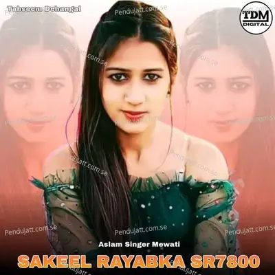 Sakeel Rayabka Sr7800 - Aslam Singer Mewati album cover 