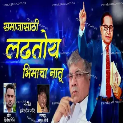Samajasathi Ladhatoy Bhimacha Natu - Rahul Shinde album cover 