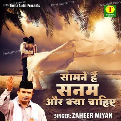 Samne Hain Sanam Aur Kya Chahiye - Zaheer Miyan album cover 