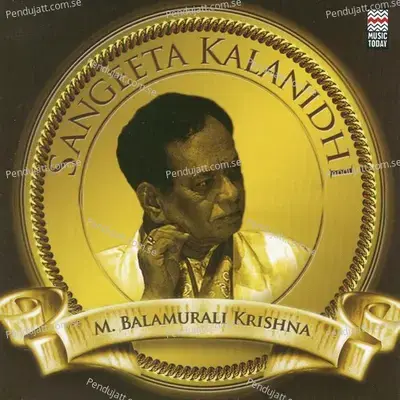 Kshira Sagara Sayana - M. Balamuralikrishna album cover 