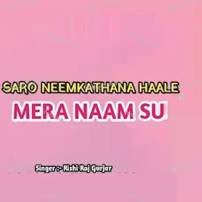 Saro Neemkathana Haale Mera Naam Su - Rishi Raj Gurjar album cover 