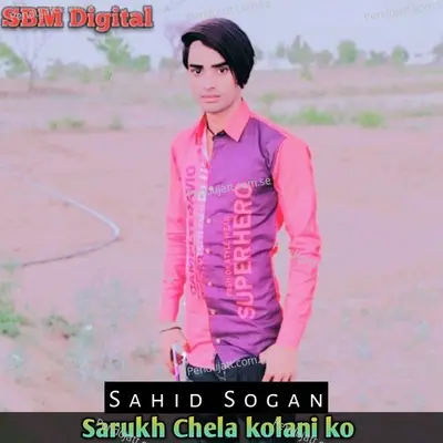 Sarukh Chela Kolani Ko - Sahid Sogan album cover 