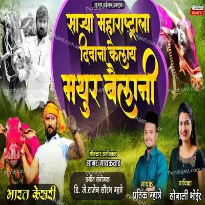 Sarya Maharashtra La  Divana Kelay Mathur Bailani - Pratik Mhatre album cover 