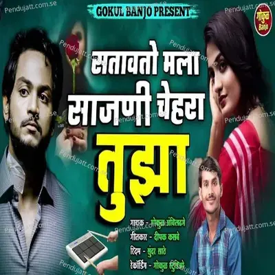 Satavato Mala Sajani Chehara  Tuza - Gokul Ambildhage album cover 