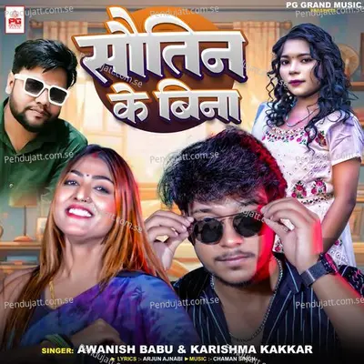 Sautin Ke Bina - Awanish Babu album cover 