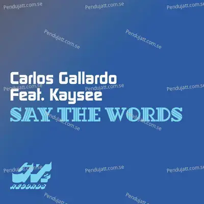 Say The Words - Carlos Gallardo album cover 