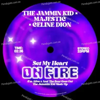 Set My Heart On Fire - The Jammin Kid album cover 