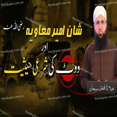 Shaan E Ameer E Muawiyah Aur Vote Ki Shariae Hesayat - Molana Fazal Subhan album cover 