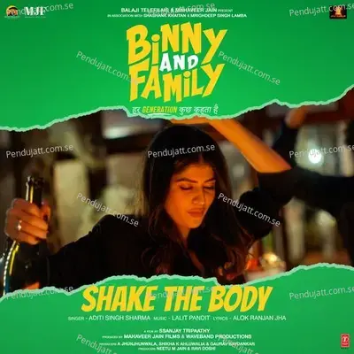 Shake The Body - Aditi Singh Sharma album cover 