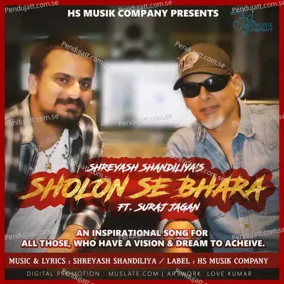 Sholon Se Bhara - Shreyash Shandiliya album cover 