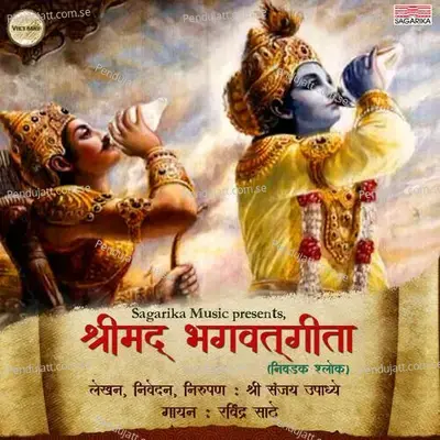 Shrimad Bhagvatgeeta - Nivdak Shlok Aani Nirupan - Ravindra Sathe album cover 