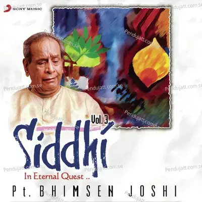 Raga Kalashree - Pandit Bhimsen Joshi album cover 