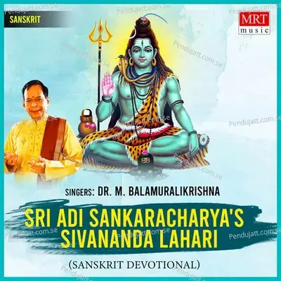 Sivananda Lahari - Dr. M. Balamuralikrishna album cover 