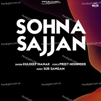 Sohna Sajjan - Kuldeep Manak album cover 