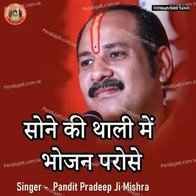 Sone Ki Thali Me Bhojan Parose - Pandit Pradeep Ji Mishra album cover 