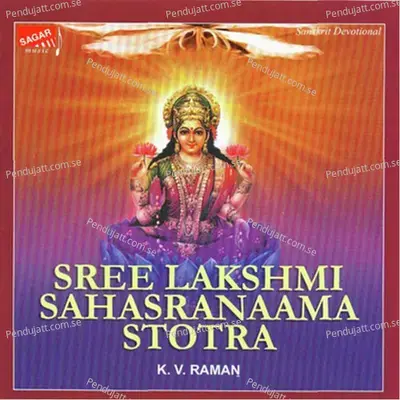 Sree Lakshmi Sahasranaama Stotra - K. Veeramani cover album