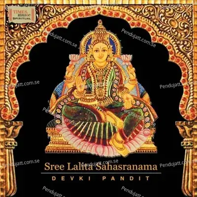 Shri Lalita Sahasranama - Devaki Pandit album cover 