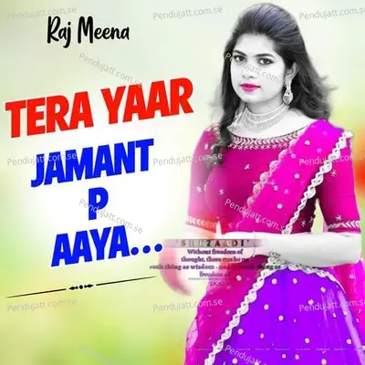Tera Yaar Jamant P Aaya - Raj Meena album cover 