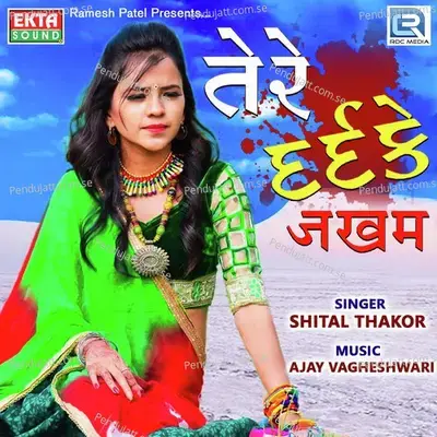 Tere Dard Ke Zakham - Shital Thakor album cover 