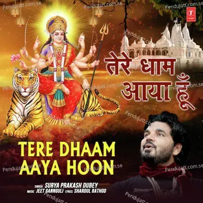 Tere Dhaam Aaya Hoon - Surya Prakash Dubey album cover 