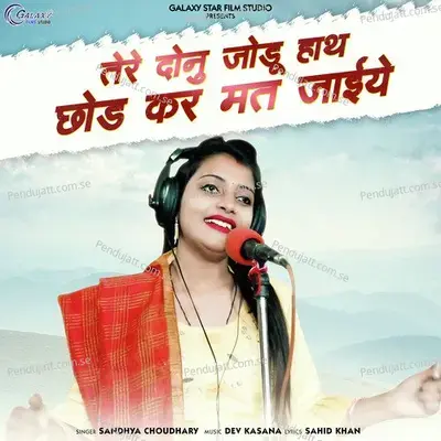 Tere Donu Jodu Hath Chod Kar Mat Jaiye - Sandhya Choudhary album cover 