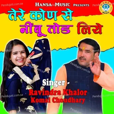 Tere Kon Se Nimbu Tod Liye - Ravindra Khalor album cover 