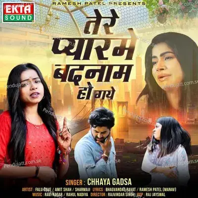 Tere Pyarme Badnaam Ho Gaye - Chhaya Gadsa album cover 