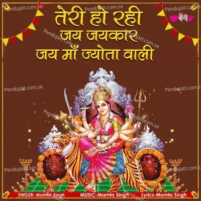 Teri Ho Rahi Jai Jai Kar Jai Ma Jyota Wali - Mamta Singh album cover 