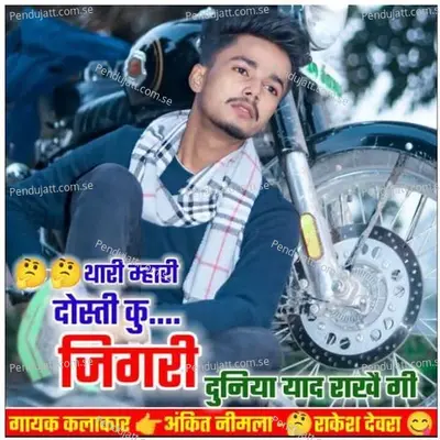 Thari Mhari Dosti Ku Jigri Duniya Yad Rakhai Gi - Ankit Neemla album cover 