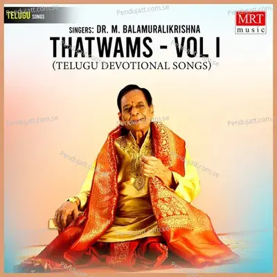 Ninnu Vidisiyundalenayya - M. Balamuralikrishna album cover 