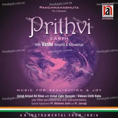 The 5 Elements Prithvi Earth - Ustad Amjad Ali Khan cover album