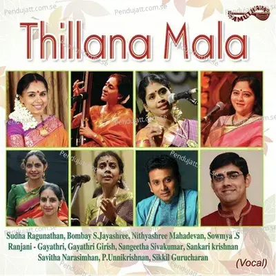 Thillana - 7 - Savita Narasimhan album cover 