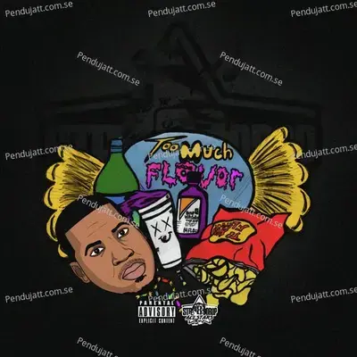 Too Much Flava - PC On Tha Track album cover 