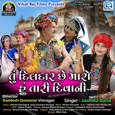 Tu Dildar Chhe Maro Hu Tari Diwani - Jasmika Barot album cover 