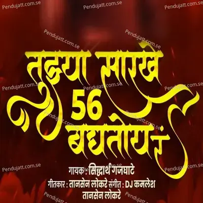 Tujhya Sarkhe 56 Baghtoy Ra - Siddharth Gajghate album cover 