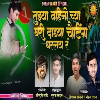 Tujhya Vahinichya Ghari Dadya Chatting Dharalay R - Vikas Salve album cover 