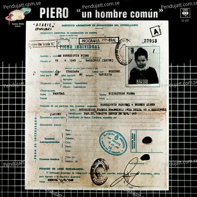 La Inundaci  n N   No S   Cuanto - Piero album cover 