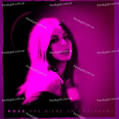 Une Bi  re  Un Croissant - Rose