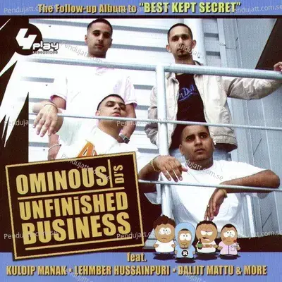 Unfinished Business - Ominous DJs cover album