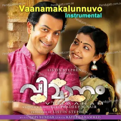 Vaanamakalunnuvo - Gopi Sunder album cover 