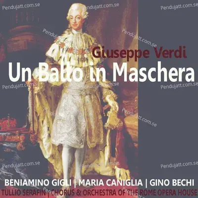 Un Ballo In Maschera: Act I - Beniamino Gigli album cover 