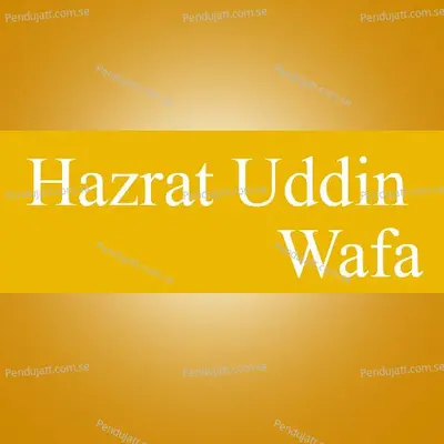 Wafa Nwashad - Hazrat Uddin Wafa album cover 