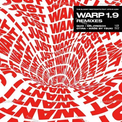 Warp 1 9  Feat  Steve Aoki   Remixes  - The Bloody Beetroots cover album