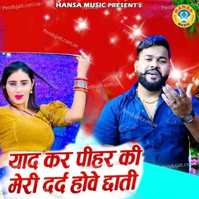 Yaad Kar Pihar Ki Meri Dard Hove Chati - Manoj Baghel album cover 