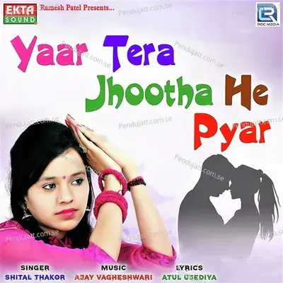 Yaar Tera Jhutha He Pyar - Shital Thakor album cover 